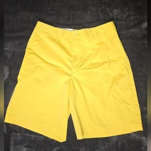 Ralph Lauren Golf Sunny Yellow Women's Bermuda Shorts Pickleball 6